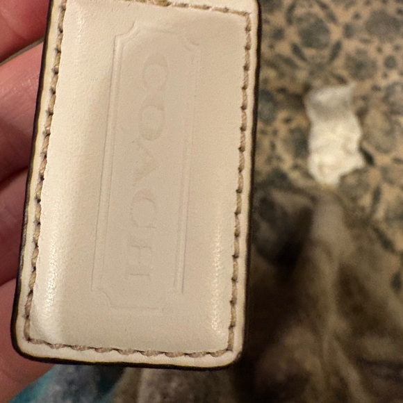 Coach Bleecker Straw Tote, - Picture 7 of 8